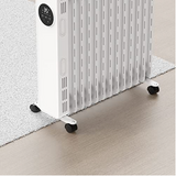 Midea Ölradiator NY2311-20MR 2300W Heizkörper Energiesparender,elektrische Heizung mit 11 Rippen, Thermostat,24-Stunden-Timer,3 Heizstufen mit Fernbedienung,Kipp- und Überhitzungsschutz,ECO-Modus